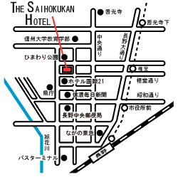 THE SAIHOKUKAN HOTEL̒n}